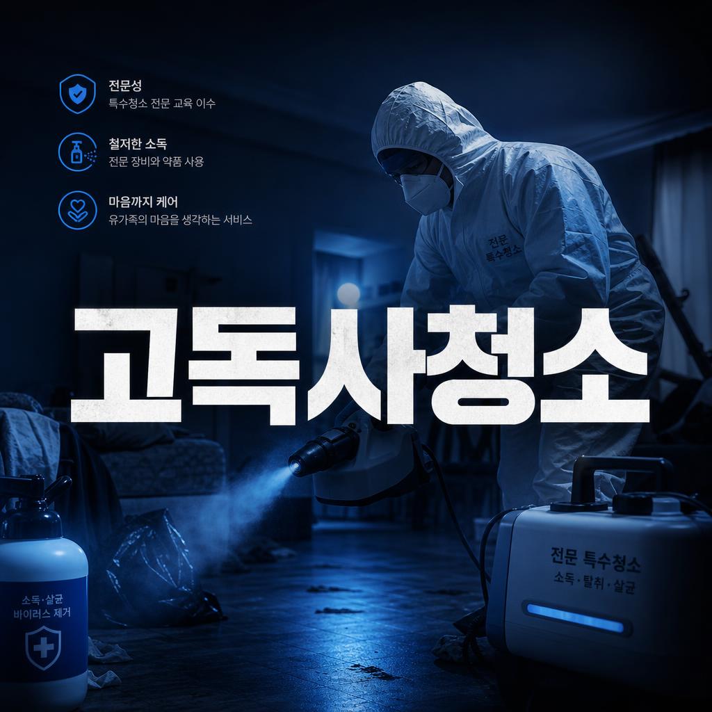 구리 고독사청소 - 올바른 정리