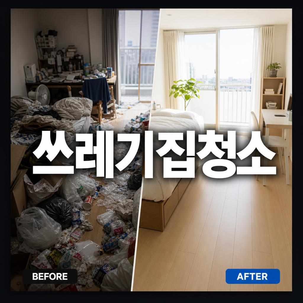 구리 쓰레기집청소 - 올바른 정리